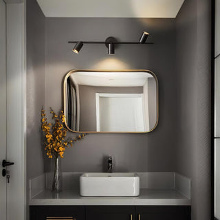 Modern Brass Wall Spotlight