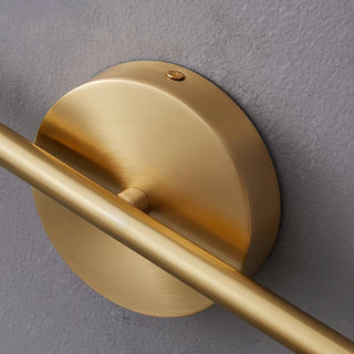 Modern Brass Wall Spotlight