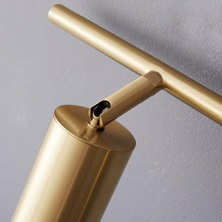 Modern Brass Wall Spotlight