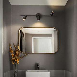 Modern Brass Wall Spotlight