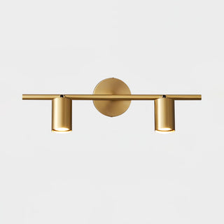 Modern Brass Wall Spotlight