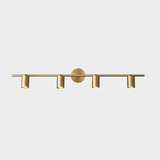 Modern Brass Wall Spotlight
