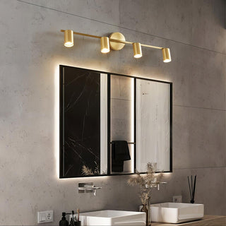 Modern Brass Wall Spotlight