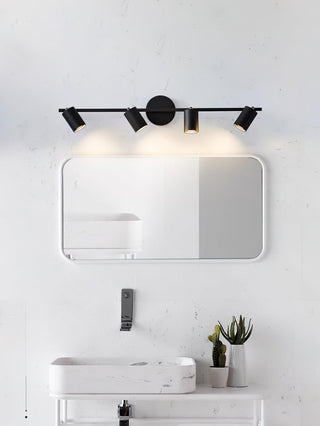 Modern Brass Wall Spotlight