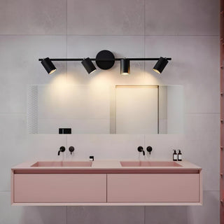 Modern Brass Wall Spotlight