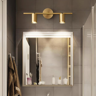 Modern Brass Wall Spotlight