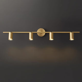 Modern Brass Wall Spotlight