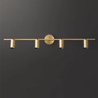 Modern Brass Wall Spotlight