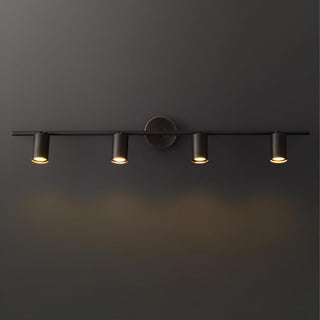Modern Brass Wall Spotlight