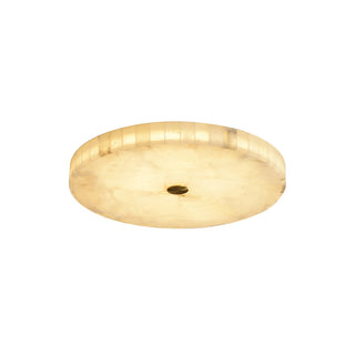 Round Alabaster Ceiling Light