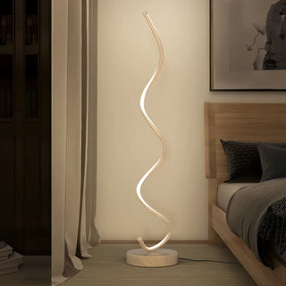 Lyra Spiral LED Floor Lamp
