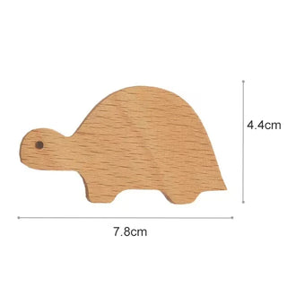 Playful Children’s Wooden Wall Hooks