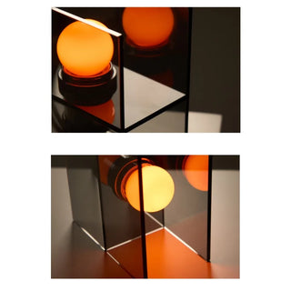 Sculptural Acrylic Desk Lamp