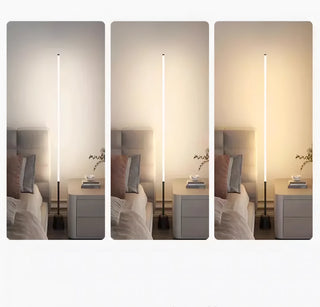 Adjustable LED Strip Floor Lamp With Stepless Dimming