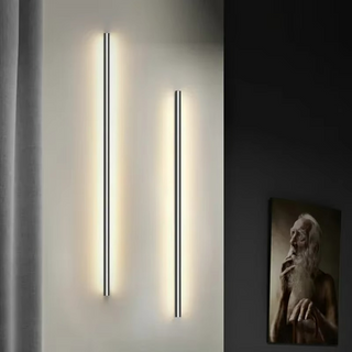 Nordic Minimalist LED Wall Light in Aluminium
