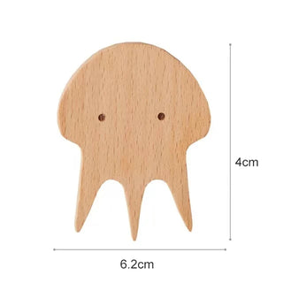 Playful Children’s Wooden Wall Hooks