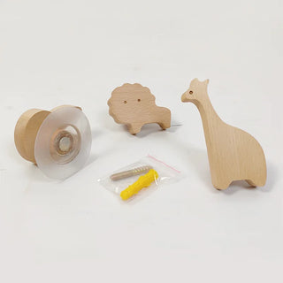 Playful Children’s Wooden Wall Hooks