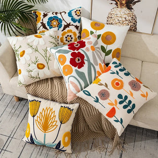 Decorative Cotton Canvas Cushion Cover