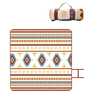 Foldable Picnic Blanket with Waterproof Backing