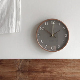 Luxury Wooden Wall Clock with Glass