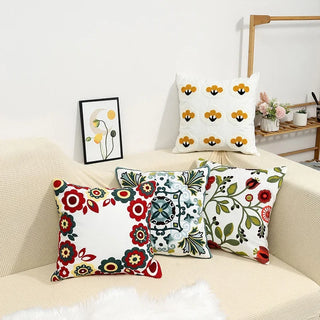 Decorative Cotton Canvas Cushion Cover