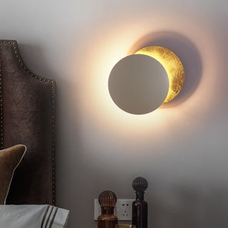 Modern Solar Eclipse Inspired Wall Light