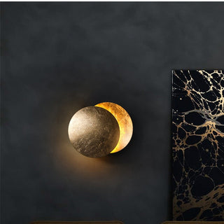 Modern Solar Eclipse Inspired Wall Light