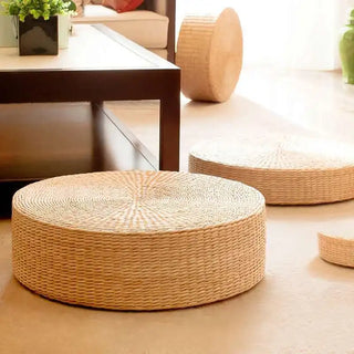 Woven Tatami Floor Cushion