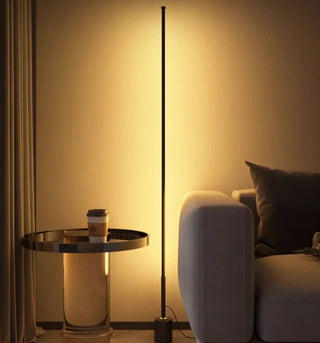 Adjustable LED Strip Floor Lamp With Stepless Dimming