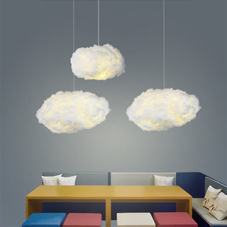 Cloud-Shaped Pendant Ceiling Light