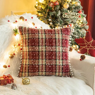 Classic Tartan Christmas Cushion Cover
