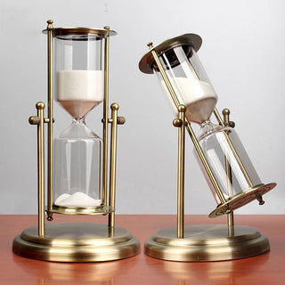 Decorative Glass Hourglass