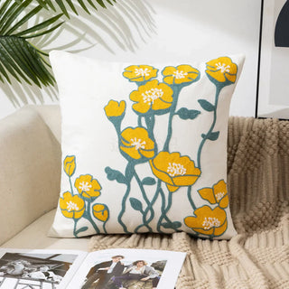 Decorative Cotton Canvas Cushion Cover