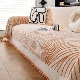 Reversible Jacquard Sofa Cover