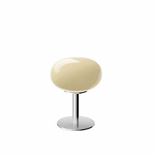 Nordic Round Glass Table Lamp With Metal Base
