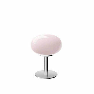 Nordic Round Glass Table Lamp With Metal Base