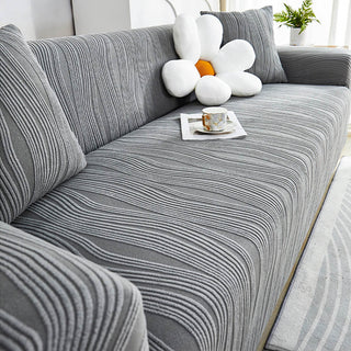 Pet-Friendly Jacquard Stretch Sofa Cover