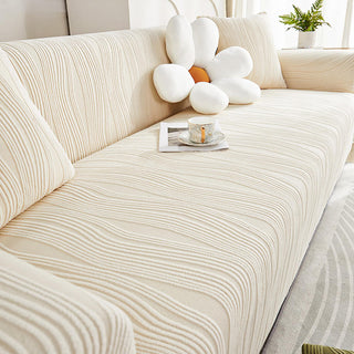 Pet-Friendly Jacquard Stretch Sofa Cover
