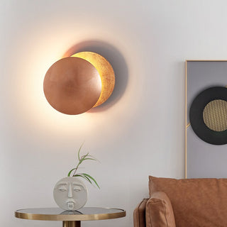 Modern Solar Eclipse Inspired Wall Light