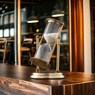 Decorative Glass Hourglass