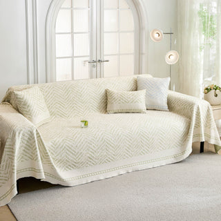 Washable Chevron Sofa Cover