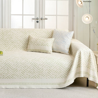 Washable Chevron Sofa Cover