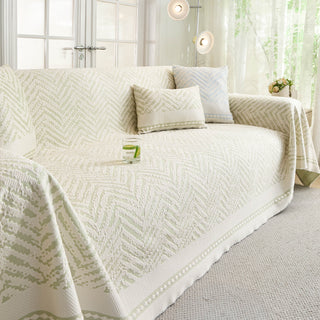 Washable Chevron Sofa Cover