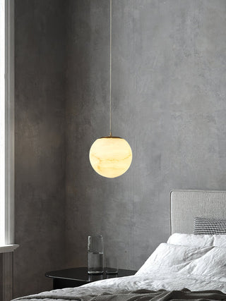 Patterned Round Pendant Light