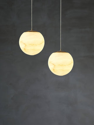 Patterned Round Pendant Light