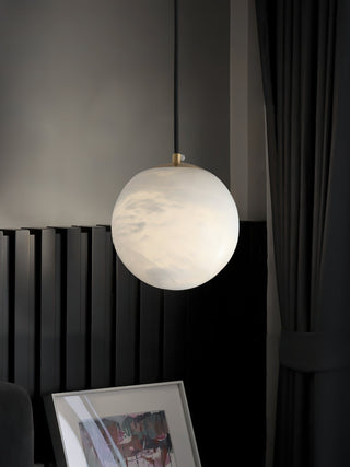 Patterned Round Pendant Light