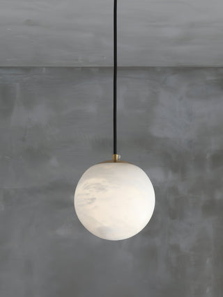Patterned Round Pendant Light