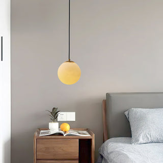 Patterned Round Pendant Light