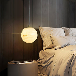 Patterned Round Pendant Light