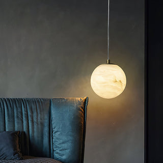 Patterned Round Pendant Light